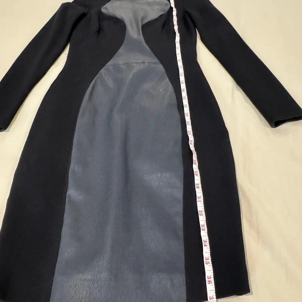 Authentic Emilio Pucci Leather Insert Fitted Dress Size 6 - Picture 8 of 8
